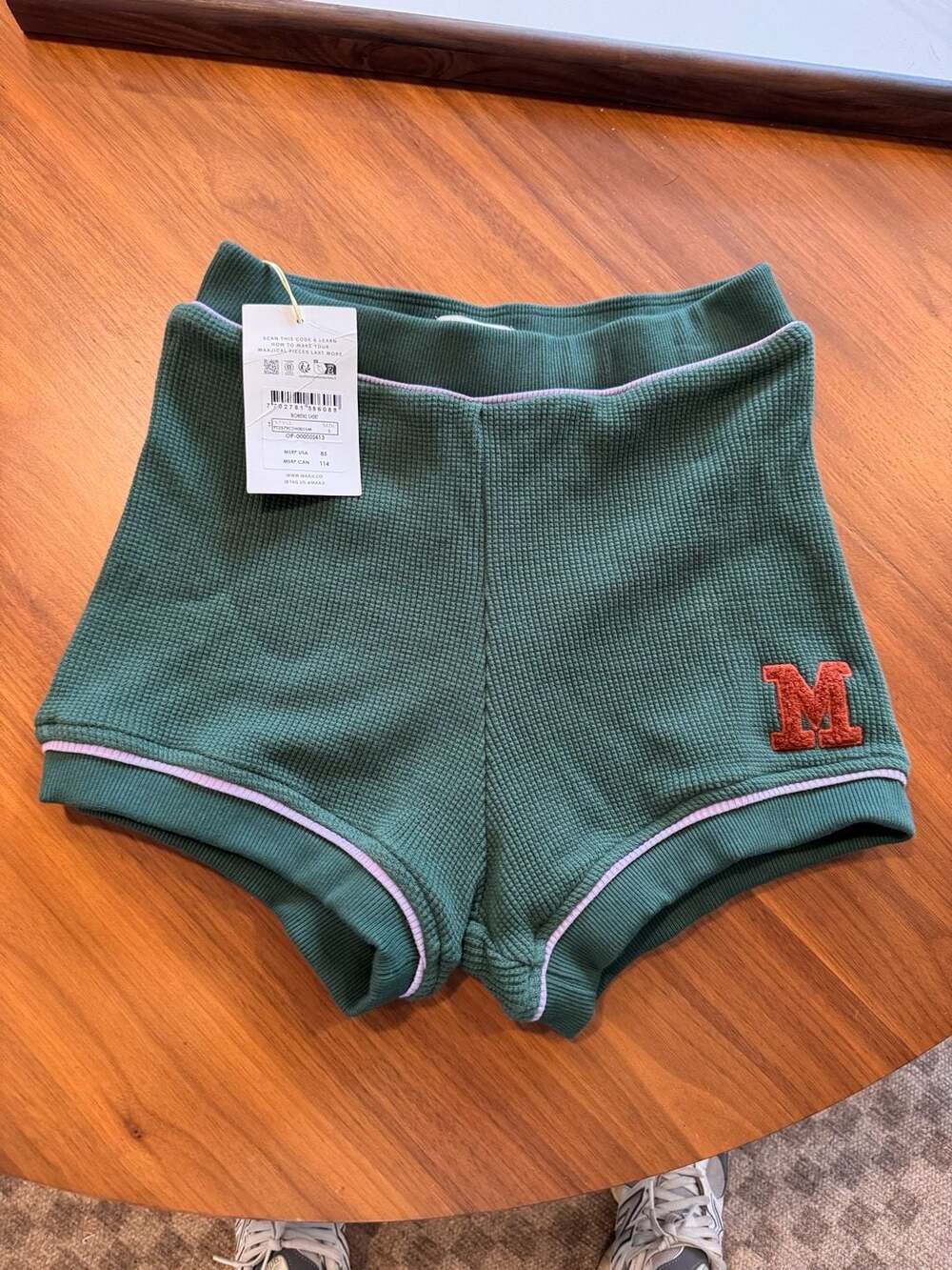 Maaji Shamrock Chunky Short Green NEW - Picture 4 of 8